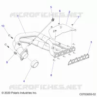 ENGINE, ABGASSYSTEM, HEADPIPE AND RELATED