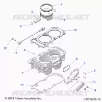 ZYLINDER AND PISTON