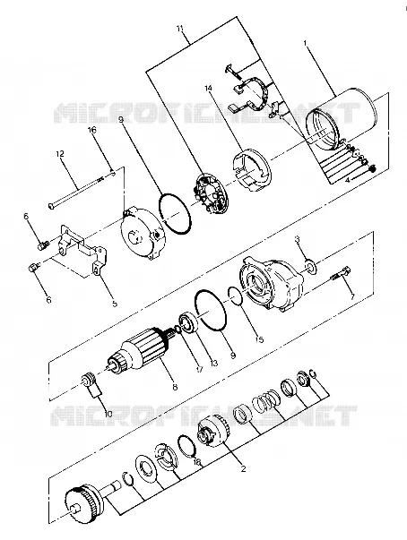 ANLASSER ASSEMBLY UPDATED 5/90 (4917741774040A)
