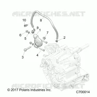 DRIVE TRAIN, MAIN GEARCASE MOUNTING