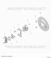 BRAKES, BREMSZANGE HINTEN