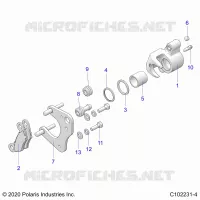 VORDERBREMSE CALIPER