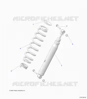 SUSPENSION, REAR SHOCK MOUNTING- R23TAA99A1/TAE99A1/A9 (C701218-02)
