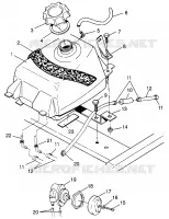 TREIBSTOFF TANK XPLORER 300 W969130 (4935903590A013)