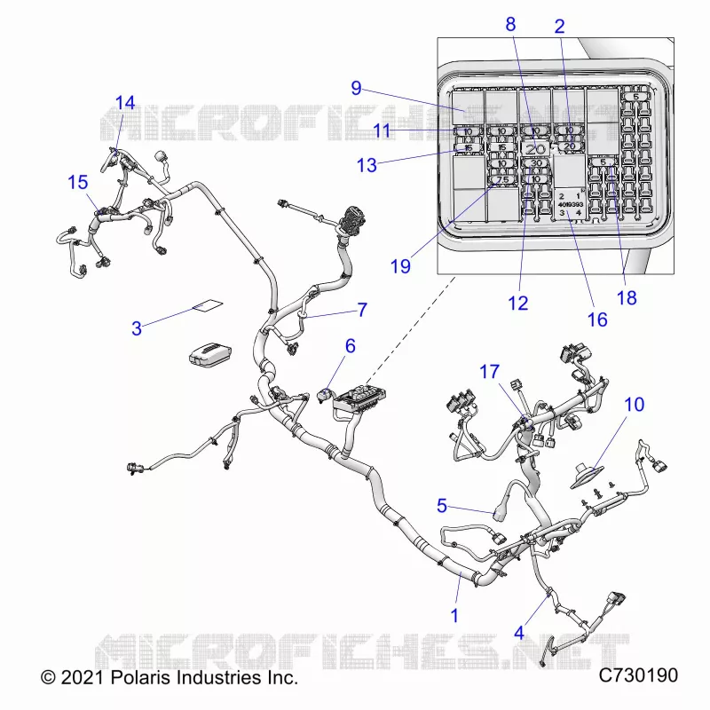 ELEKTRIC, WIRE HARNESS