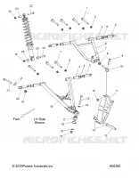 SUSPENSION, CONTROL ARMS, SPINDLE, AND SCHOCK MNTG.