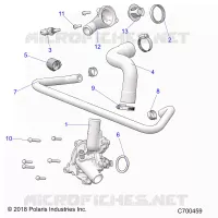 MOTOR, WATERPUMP AND BYPASS