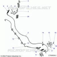 ANTRIEB, GEAR SELECTOR AND THROTTLE CABLE