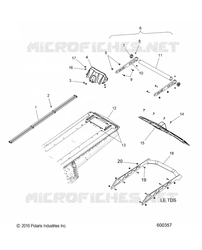 HECHSTOSSSTANGE, SNOWFLAP UND TAILIGHT COVER