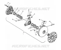Antriebskupplung SPORT 0960443, SPORT TOURING 0960243  and EUROPEAN SPORT TOURI (4932223222C005)