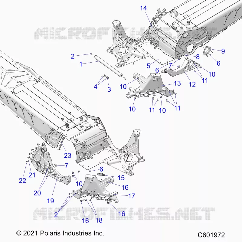 CHASSIS, BULKHEAD ASM.