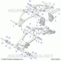 HINTERRADAUFHÃ„NGUNG CONTROL ARM, MOUNTING
