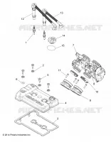 DROSSELKLAPPENGEHÃ„USE AND VALVE COVER
