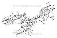 GETRIEBEGEHÄUSE   BREMSE MOUNTING 6X6 350L W938739 (4924062406033A)