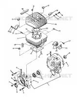 CRANKCASE AND ZYLINDER  BIG BOSS 4X6 (4919801980037A)