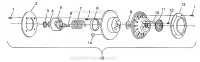 angetriebene Kupplungs WIDETRAK LX 0972065 and  EUROPEAN WIDETRAK LX E972065 (4938223822C001)