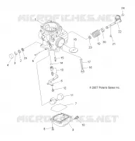 MOTOR, VERGASER, LOWER