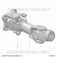 DRIVE TRAIN, PROP HINTERWELLE