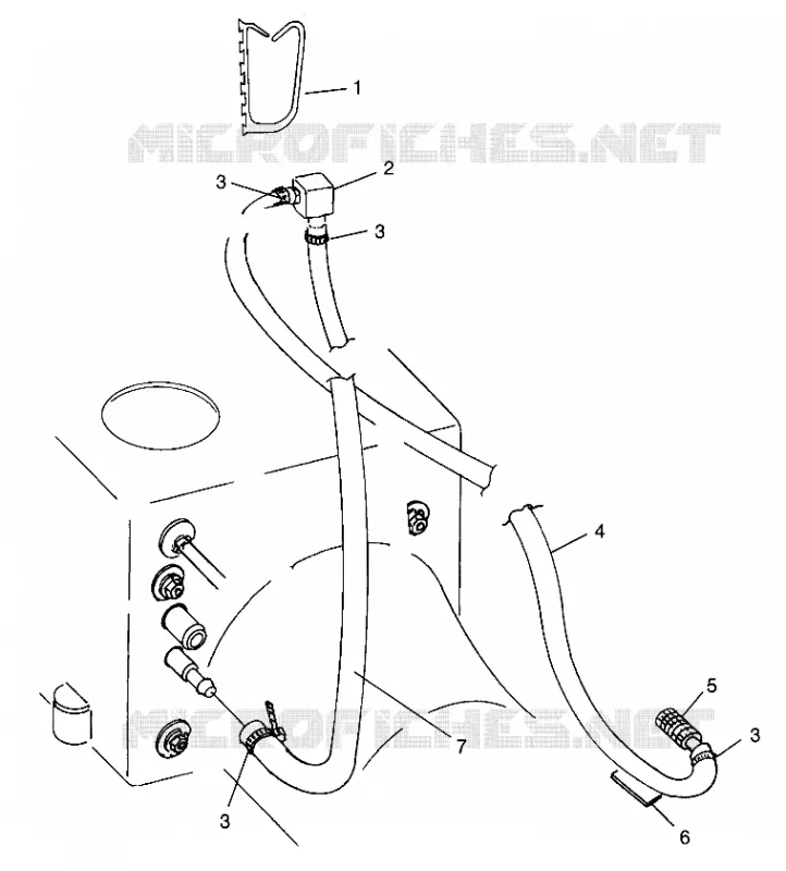 WASSER SIPHON SL 700 B964066 and  Intl. SL 700 I964066 (4935633563B010)