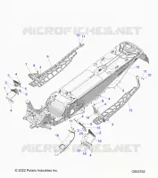 CHASSIS, CLUTCH GUARD, FOOTRESTS, AND RUNNINGBOARDS