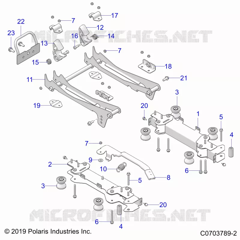 SITZ MOUNTING, FRONT