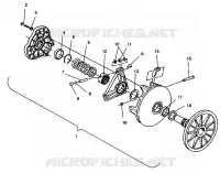 Antriebskupplung ASSEMBLY 600 XCR 0941667 (4927092709023A)