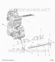 MOTOR, MOUNTING &amp; LONG BLOCK
