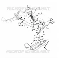 FRONT SUSPENSION   SKI 400 XC (4920122012007A)