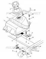 TREIBSTOFF TANK Scrambler W967840 (4935823582A012)