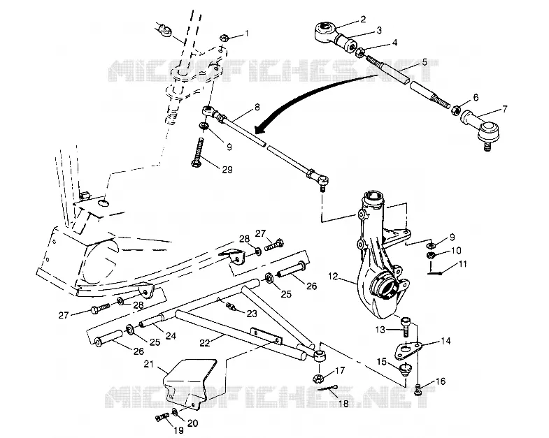 Querlenkern 6x6 300 W948730 (4926792679B007)
