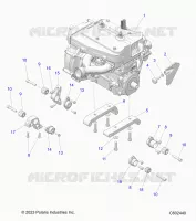 MOTOR, MOUNTING &amp; LONG BLOCK