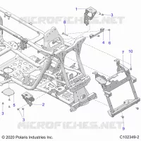 CHASSIS, FRONT CAB SUPPORTS