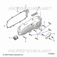 ANTRIEB, CLUTCH COVER AND DUCTING