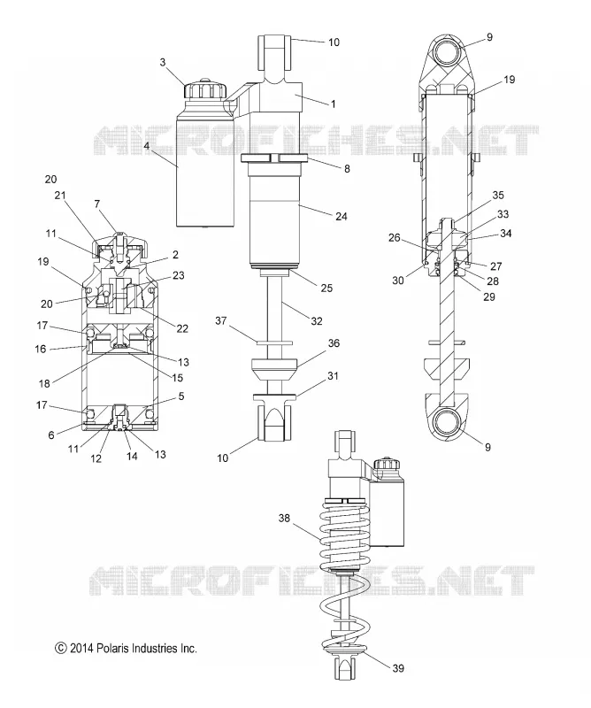 FRONT TRACK SHOCK (7043956)