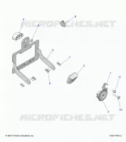 ELEKTRIC, HORN AND LICENSE PLATE LIGHT