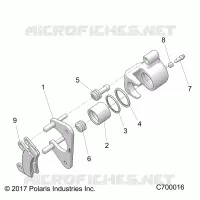 BRAKES, HINTERSATTELS