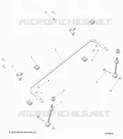 SUSPENSION, FRONT STABILISATORSTANGE
