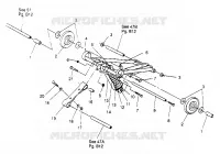 FRONT Drehmomentarm WIDETRAK LX 0952064 and  EUROPEAN WIDETRAK LX E95 (4928942894B013)