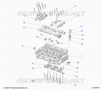 ENGINE, ZYLINDERKOPF AND VALVES