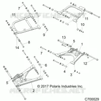 HINTERRADAUFHÃ„NGUNG CONTROL ARMS