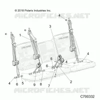 SITZ BELT AND MOUNTING