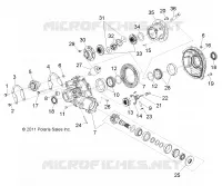 ANTRIEB, GETRIEBEGEHÄUSE, DIFFERENTIAL, INTERNAL COMPONENTS