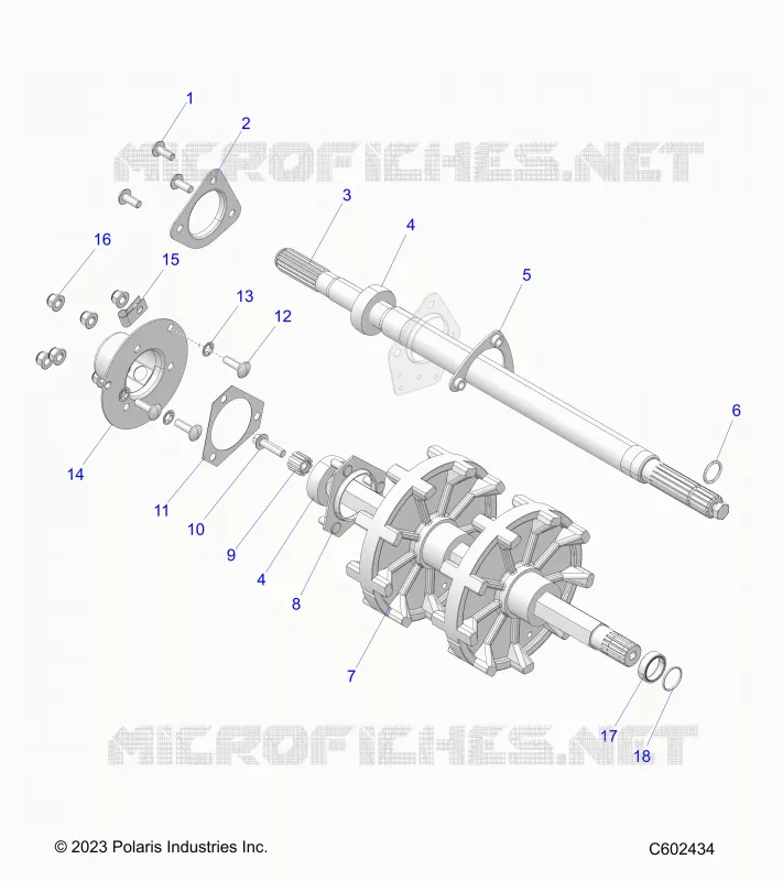 DRIVE TRAIN, JACKSHAFT AND ANTRIEBSWELLE