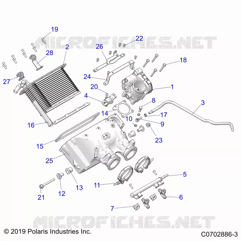 ENGINE, LUFTEINLASS MANIFOLD