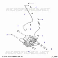 ANTRIEB, FRONT GEARCASE MOUNTING