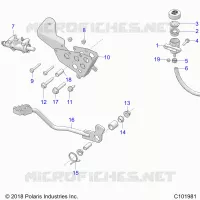BRAKES, BRAKE PEDAL AND MASTER CYLINDER