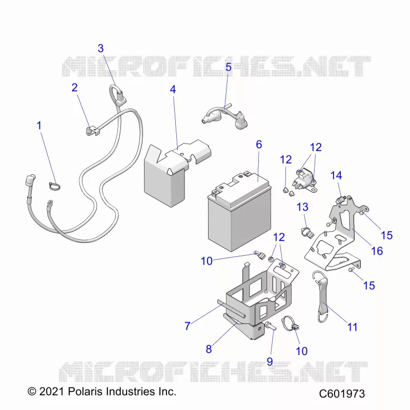 ELEKTRIC, E.S. BATTERY/BOX AND CABLES