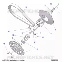 ANTRIEB, CLUTCH, SECONDARY