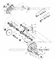 GETRIEBEGEHÄUSE ASSEMBLY 2x4 400L W947540 (4926752675C003)
