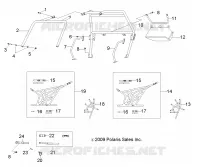 CHASSIS, CAB RAHMEN AND SIDE NETS